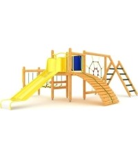 Drewniany plac zabaw dla dzieci model 13-B