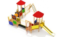 Drewniany plac zabaw dla dzieci Model 01-C