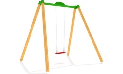 Huśtawka GT-1802, drewniana