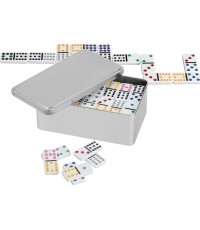 Gra domino Philos Double 12, metalowe pudełko, 3628