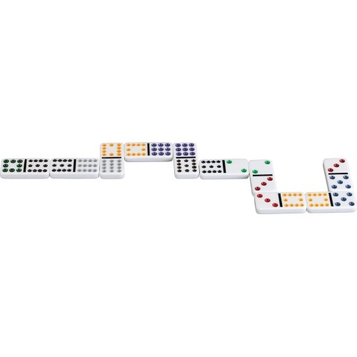 Gra domino Philos Double 12, metalowe pudełko, 3628