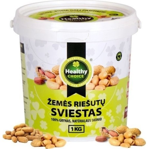 Masło orzechowe Healthy Choice, 1 kg