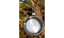 Patelnia turystyczna ze stali nierdzewnej na otwarty ogień Primus Campfire - 21 cm