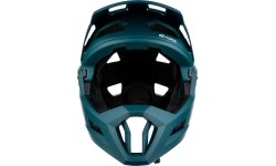 Kask zjazdowy FORCE VENOM // rozmiar: L / XL (58 - 61 cm) (turkusowy)
