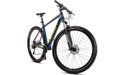 Dviratis Romet Mustang M3 CS 2025 ciemnoniebiesko-żółty