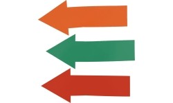 Straight arrowhead marker set