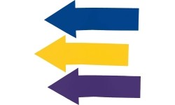 Straight arrowhead marker set