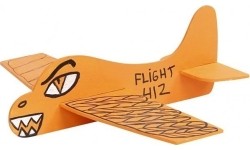 3D medinis konstruktorius - Lėktuvas-sklandytuvas