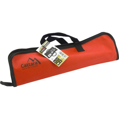 Zestaw narzędzi do grillowania Cattara - 3 części, etui z tkaniny