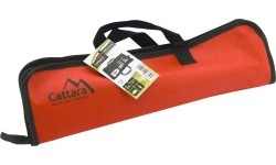 Zestaw narzędzi do grillowania Cattara - 3 części, etui z tkaniny