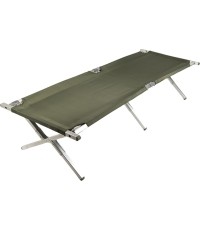 Składane łóżko polowe aluminiowe 210x70 cm