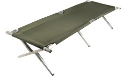Składane łóżko polowe aluminiowe 210x70 cm
