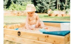 Piaskownica drewniana Śliwka