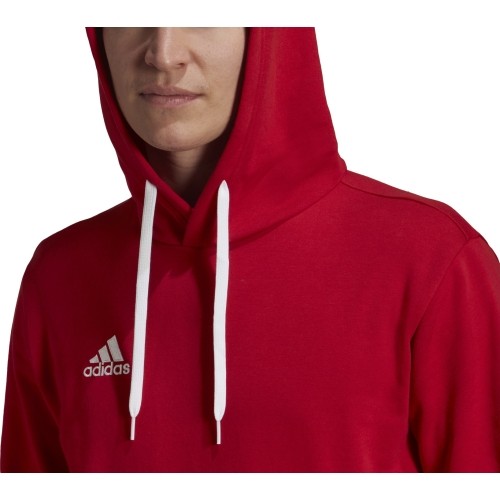Adidas Entrada 22 Hoody, czerwony