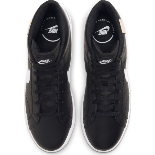 Buty męskie Nike Court Royale 2 Mid, czarne