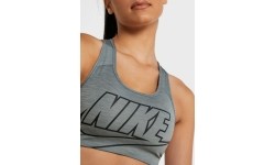 Nike Swoosh Futura biustonosz sportowy damski, szary BV3643 084