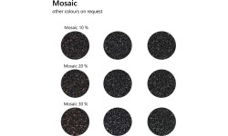 Gumowe płytki z bazą Standard - Puzzle, Zielone