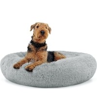 Legowisko pluszowe uniwersalne dla Psa Kota 80cm - jasnoszare