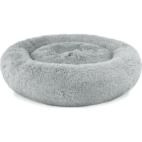 Legowisko pluszowe uniwersalne dla Psa Kota 80cm - jasnoszare