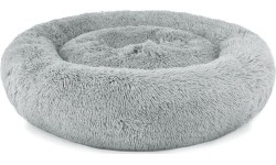 Legowisko pluszowe uniwersalne dla Psa Kota 80cm - jasnoszare