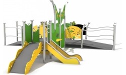 Zestaw na plac zabaw dla osób na wózkach inwalidzkich Inter-Play Kajo 3