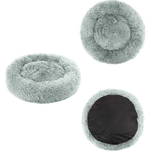 Legowisko pluszowe uniwersalne dla Psa Kota 40cm - jasnoszare