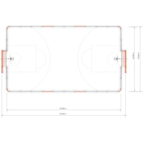 Boisko piłkarskie Arena Inter-Play 3 (21x12 m)