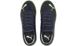 Buty piłkarskie młodzieżowe Puma Future Z 4.4 TT Jr Parisian Black Green 107018 01