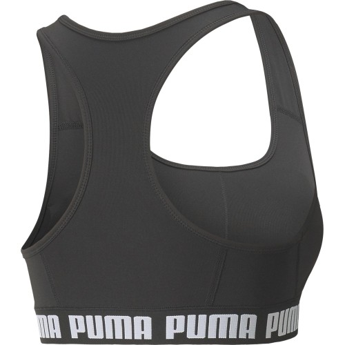 Puma Mid Impact Strong sportowy biustonosz damski, czarny 521599 01