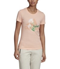 Adidas Palaidinė W Mh Flower Tee Pink