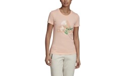 Adidas Palaidinė W Mh Flower Tee Pink