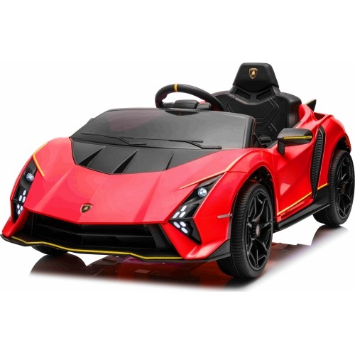 Pojazd elektryczny Lamborghini Invencible, czerwony