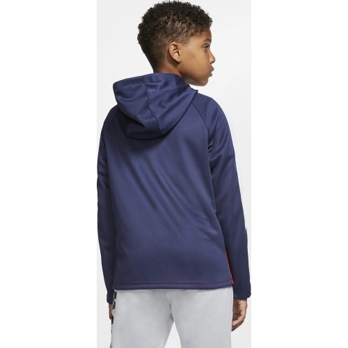 Bluza młodzieżowa Nike B NSW Jkt Blue Red BV3693 410