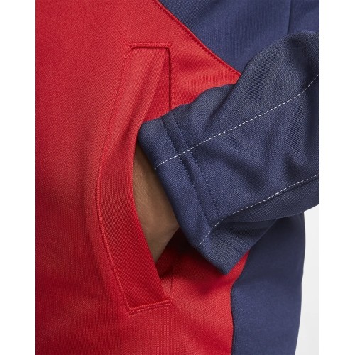 Bluza młodzieżowa Nike B NSW Jkt Blue Red BV3693 410