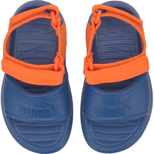 Sandały dziecięce Puma Divecat V2 Injex Inf Blue Orange 369545 04