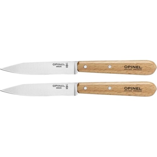 Nóż kuchenny Opinel Natural 2 112 Paring Knife - 2 sztuki