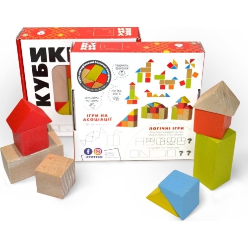 Igroteco Building block mini set, 9 pcs.