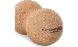 Podwójna piłka do masażu Spokey Oak (naturalny korek)