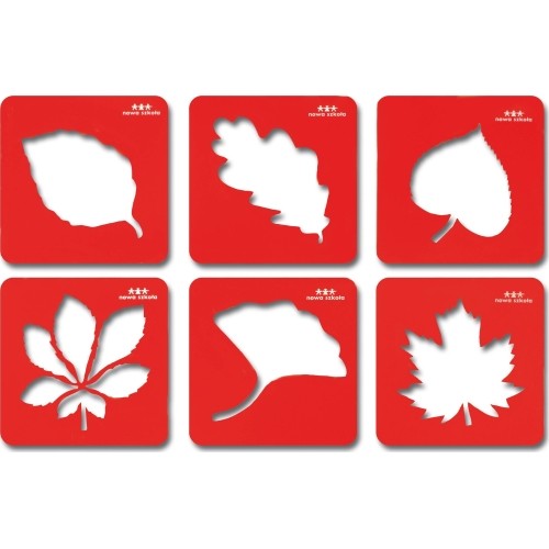 Leaves. Stencils