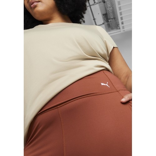 Legginsy damskie Puma Favorite Forever High Waist, brązowe 520267 81