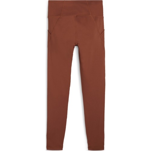 Legginsy damskie Puma Favorite Forever High Waist, brązowe 520267 81