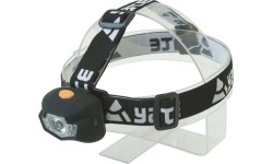 Latarka czołowa Yate Panter 3 W Cree + 2 LED, czarna