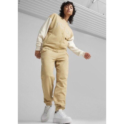 Puma Better Sportswear damskie spodnie dresowe kremowe 679010 83
