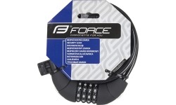 Zapięcie FORCE Lux 85cm/10mm z uchwytem