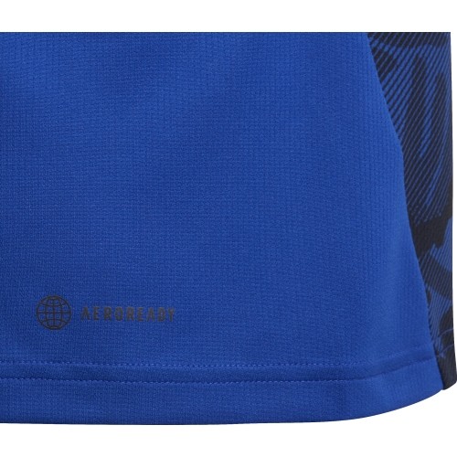 Koszulka chłopięca Adidas B Seas Tee Blue HC3045