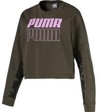 Puma Džemperis Modern Sports Crew Khaki