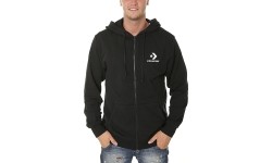 Converse Džemperis Star Chevron FZ Hoodie Black