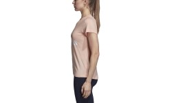 Koszulka damska Adidas Ess Li Sli Tee Coral CZ5770