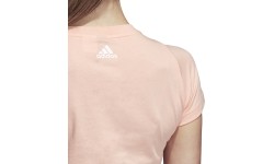 Koszulka damska Adidas Ess Li Sli Tee Coral CZ5770