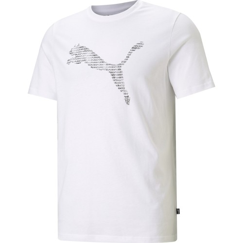 Koszulka męska Puma Cat Basic Tee, biała